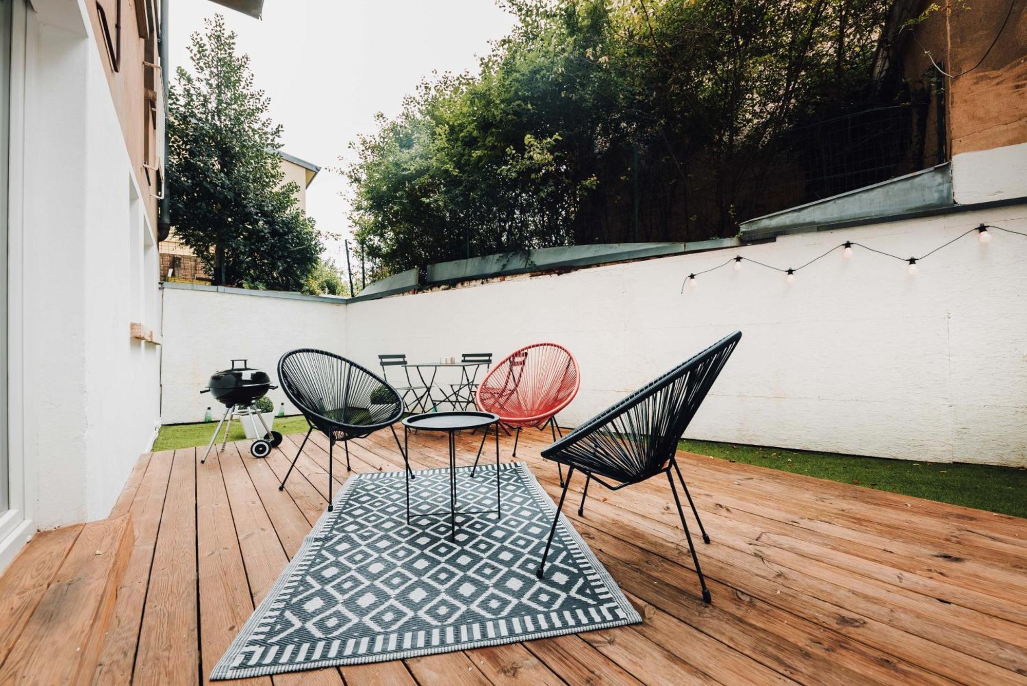 Cozy Central Studio With Private Terrace Luxembourg Exterior photo